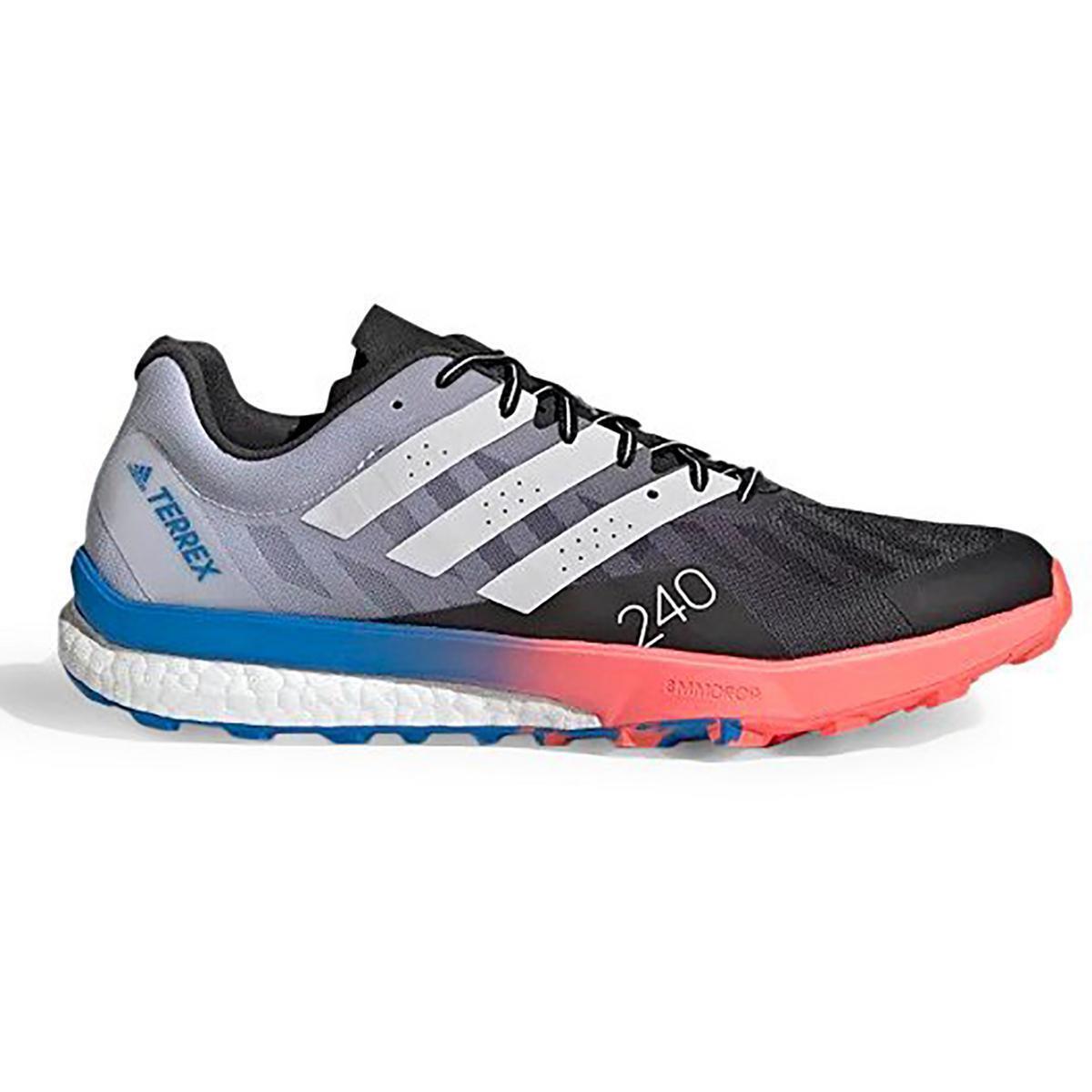 Adidas Mens Terrex Speed Ultra Trail Running Training Shoes Sneakers Bhfo 3223 - White/Gray/Coral