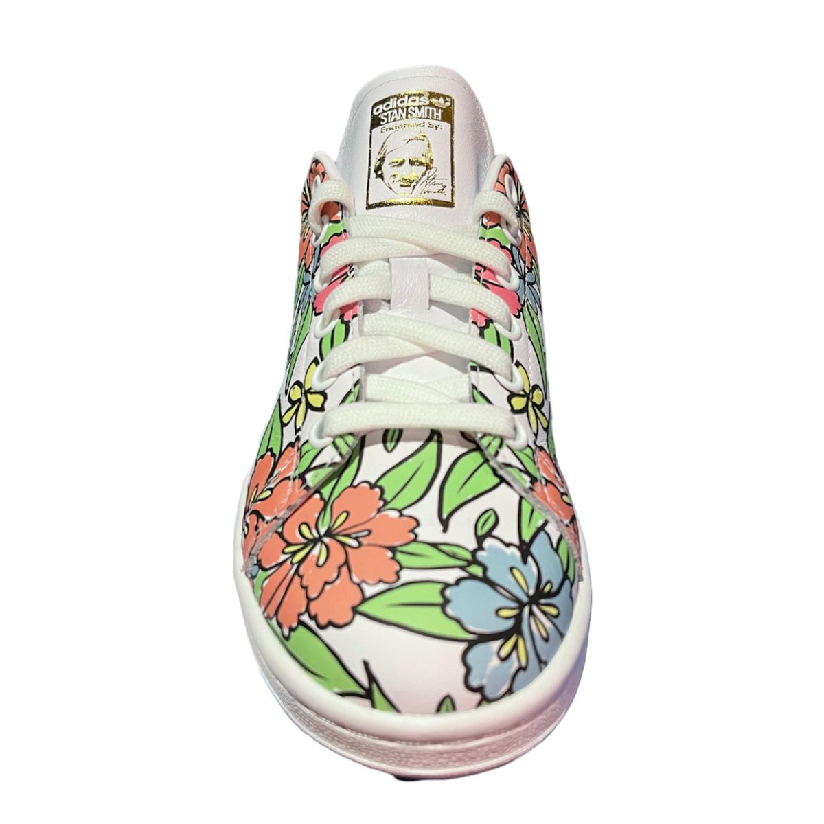 Adidas Originals Women`s Stan Smith GV7895 GV7896 Sneaker - White/Flowers