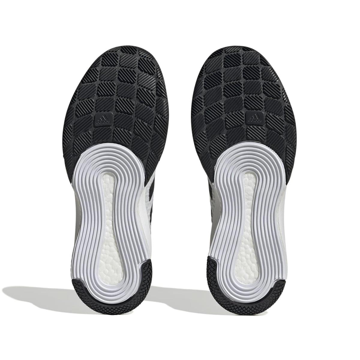 Man`s Sneakers Athletic Shoes Adidas Crazyflight - Footwear White/Core Black/Footwear White