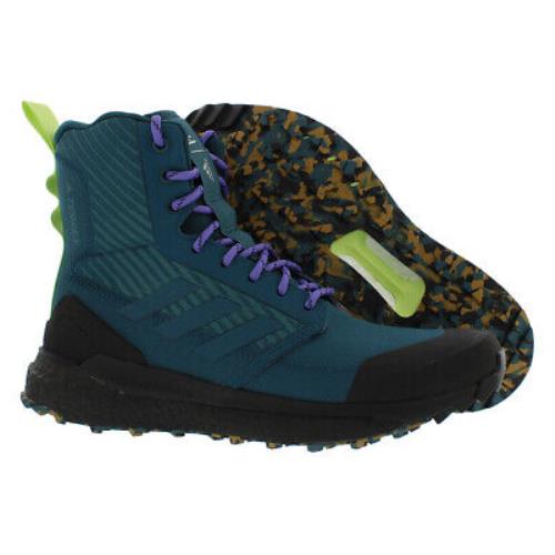 Adidas Terrex Free Hiker Xpl Parley Mens Shoes - Utility Green/Utility Green/Core Black, Main: Green