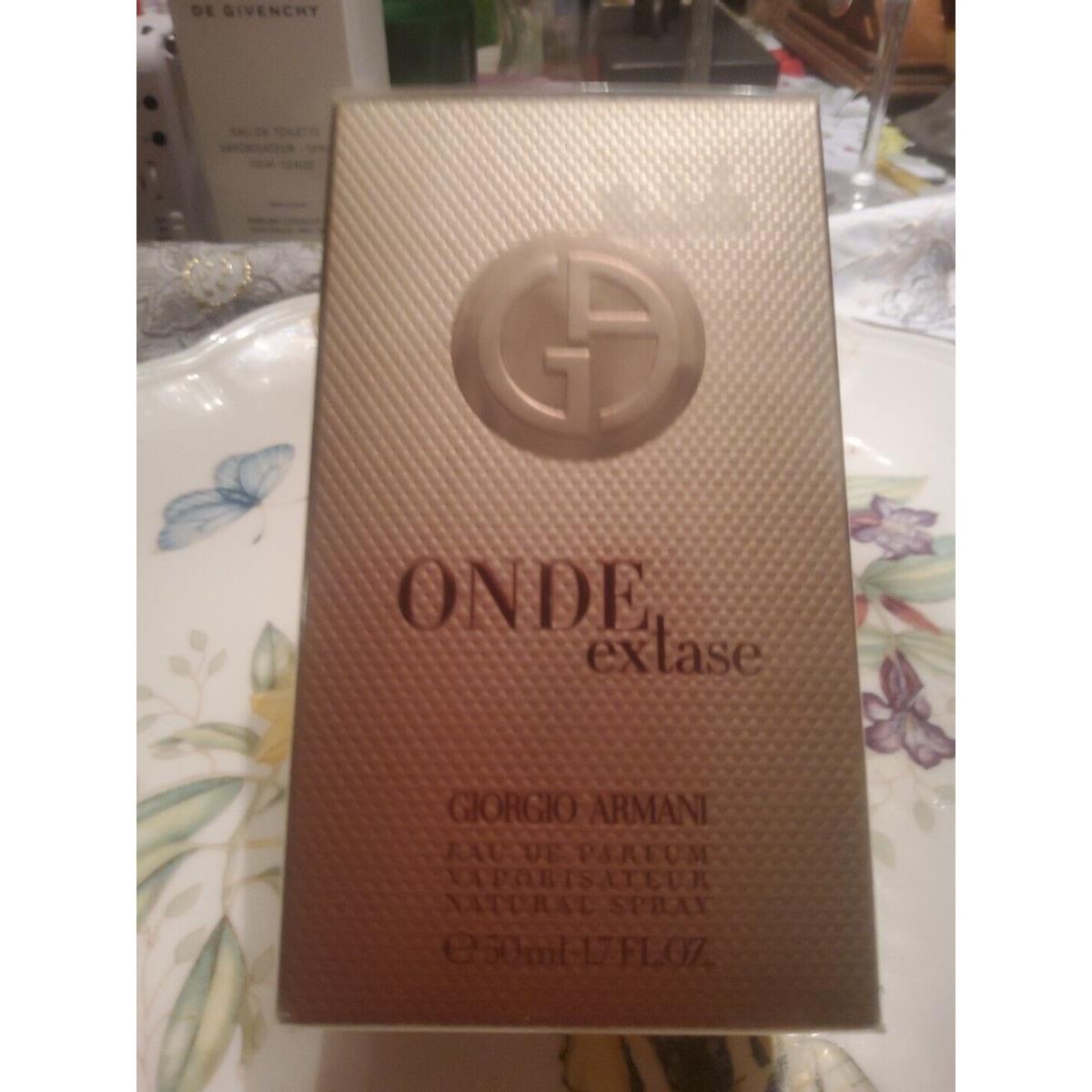 Giorgio Armani Onde Extase Eau DE Parfum Spray For Women 1.7 Oz/50 ml Cel