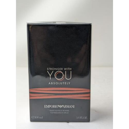 Giorgio Armani Stronger with You Absolutely 3.4oz.Parfum Spray