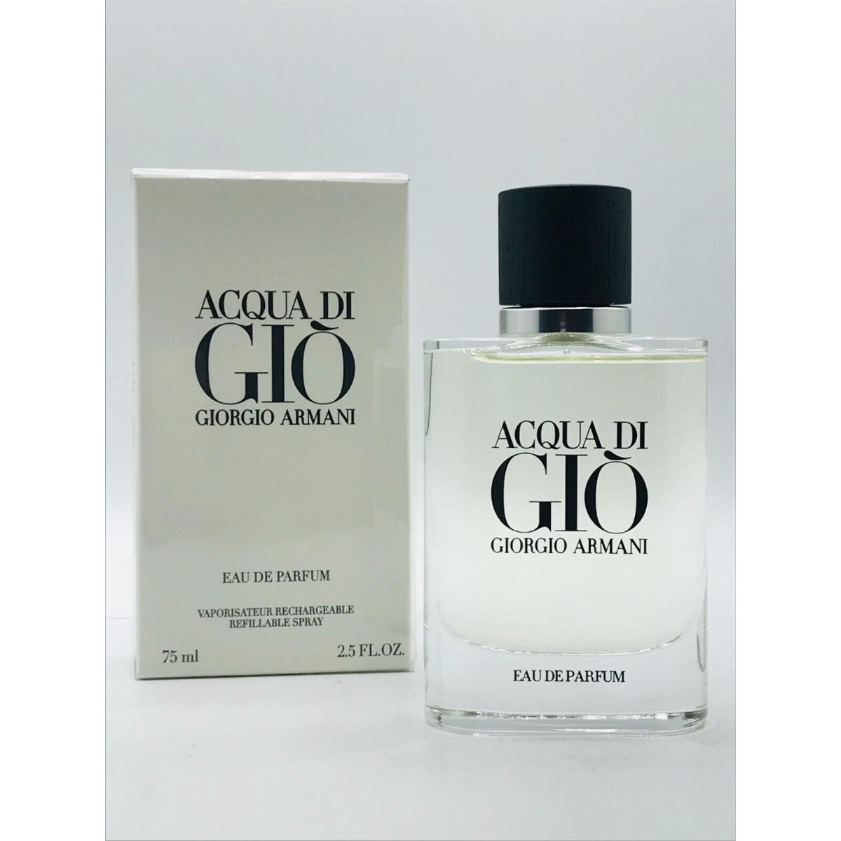 Acqua Di Gio By Giorgio Armani Men Parfum Spray 2.5 oz 75 ml Box