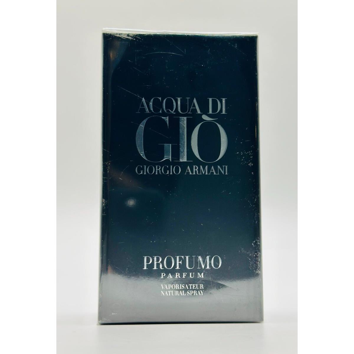 Acqua Di Gio Profumo by Giorgio Armani 2.5 oz Parfum Cologne For Men