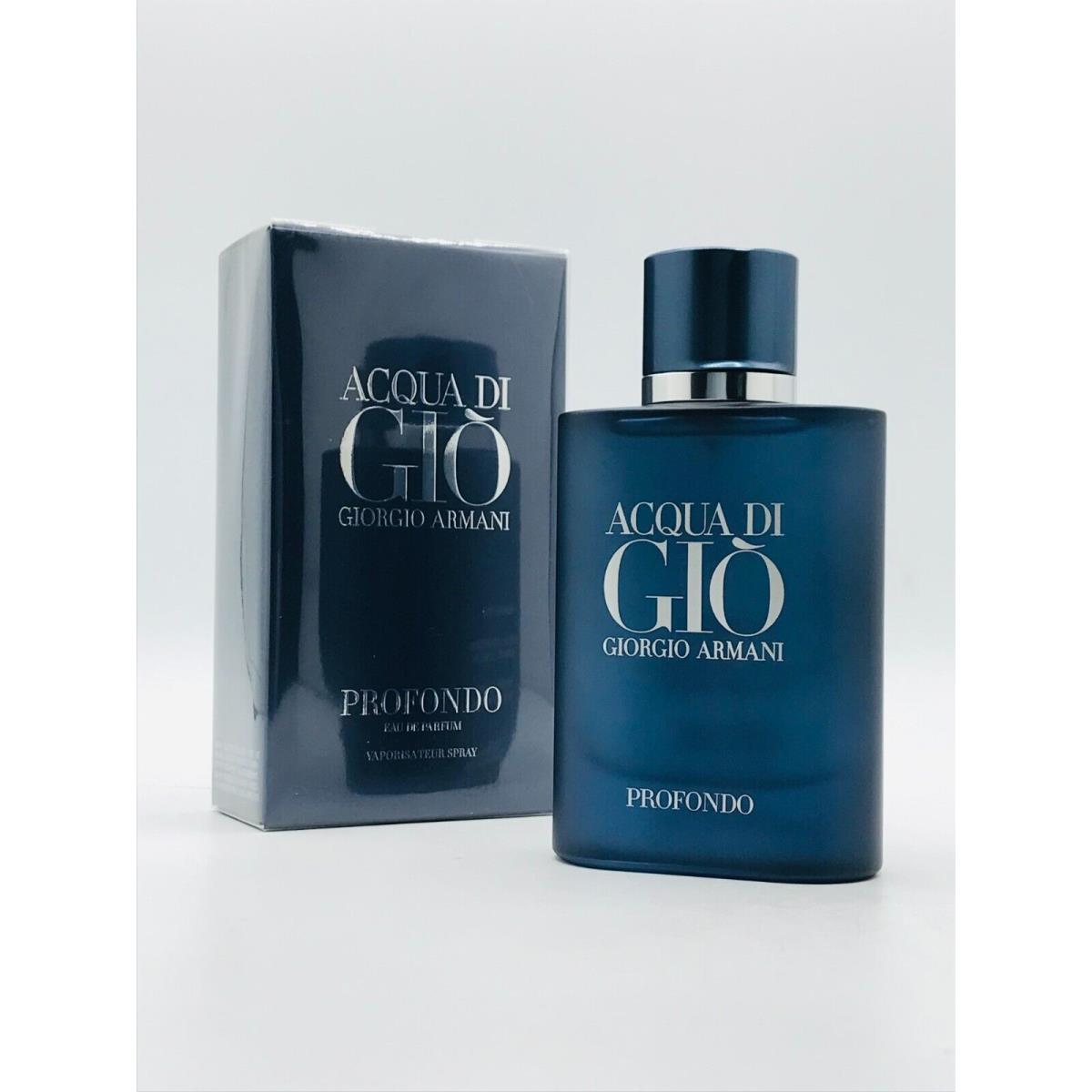 Acqua Di Gio Profondo Giorgio Armani Men Parfum Spray 2.5 oz 75 ml Sealedbox