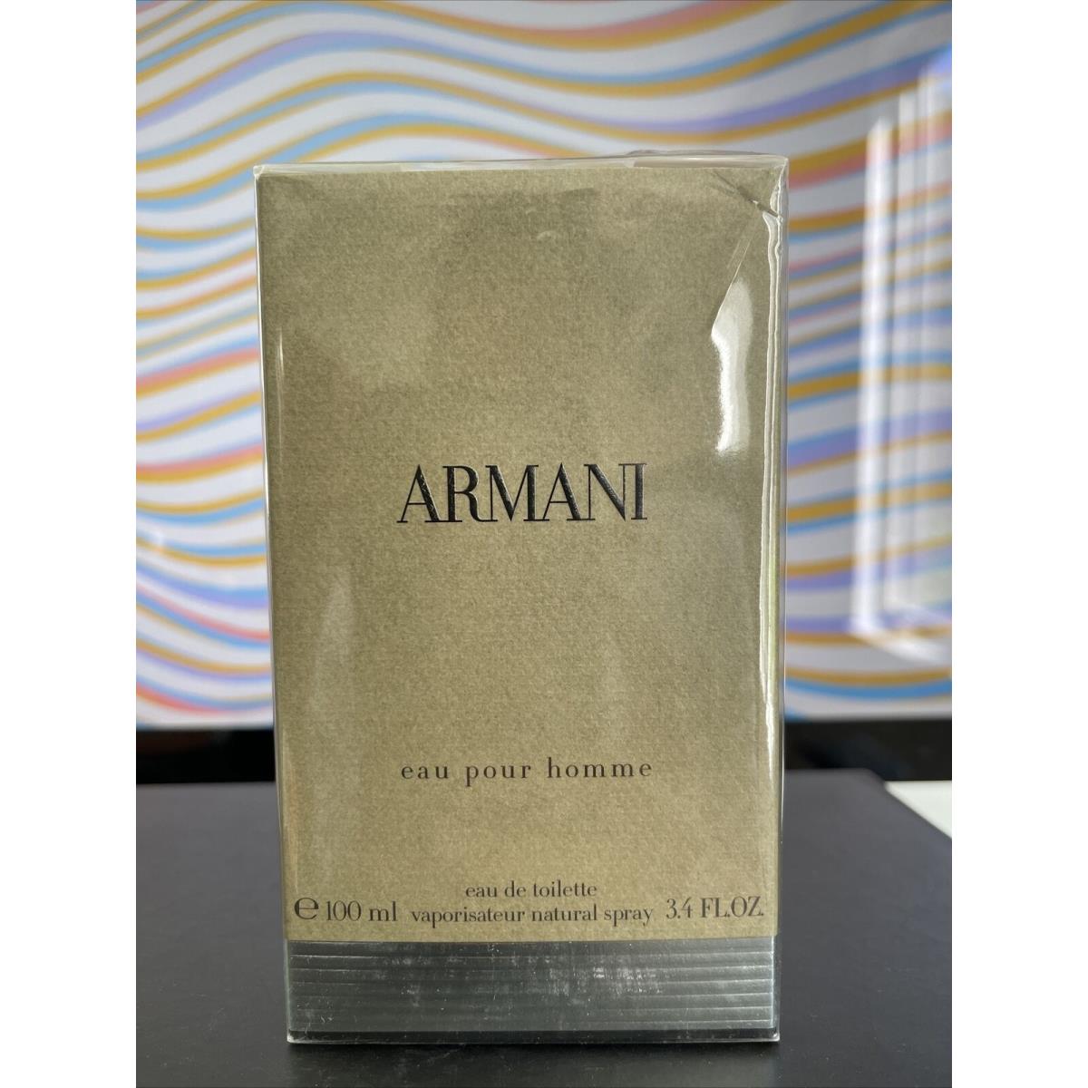 Armani Eau Pour Homme By Girgio Armani 3.4 Oz Eau De Toilette Spray For Men