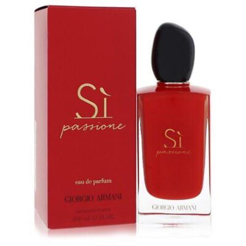 Armani Si Passione by Giorgio Armani Eau De Parfum Spray 3.4 oz For Women