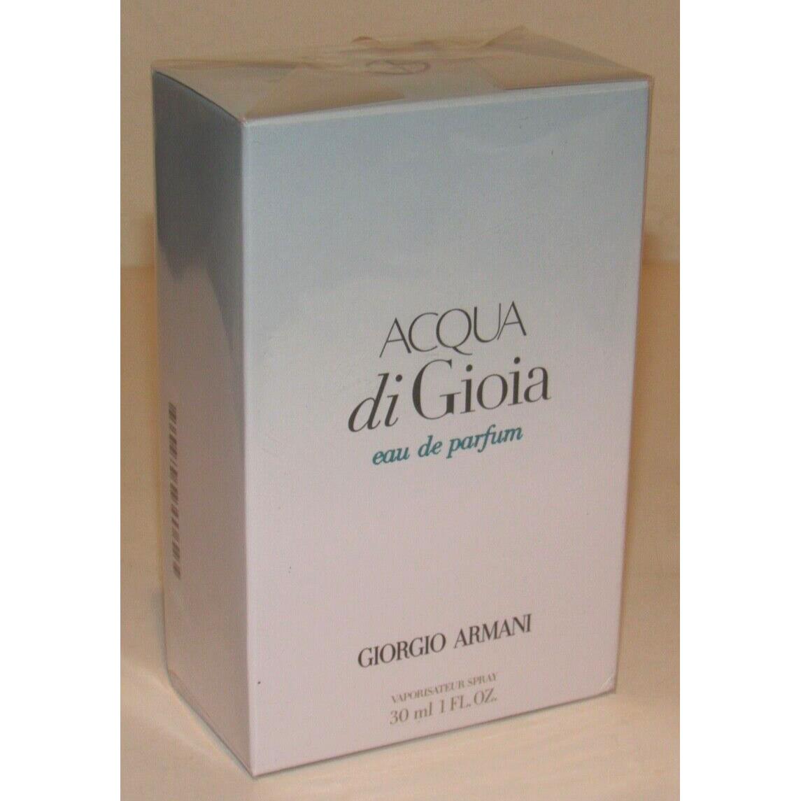 Acqua di Gioia Giorgio Armani Eau de Parfum 1 Oz 30 mL Perfume For Women