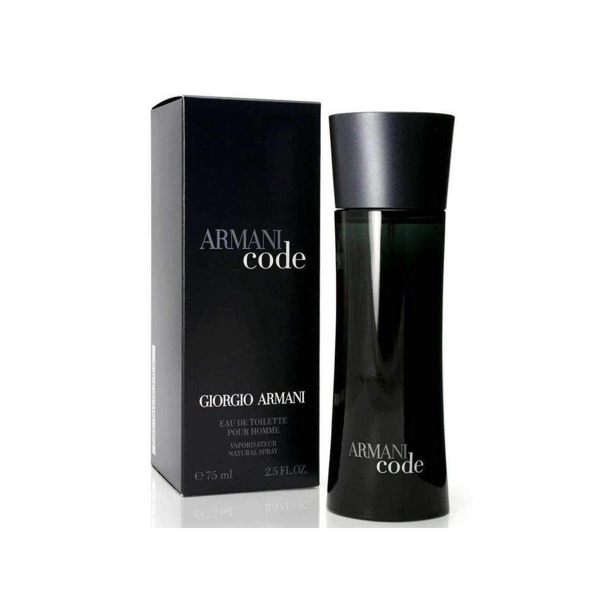 Armani Code For Men by Giorgio Armani 2.5 oz / 75 ml Edt Spray