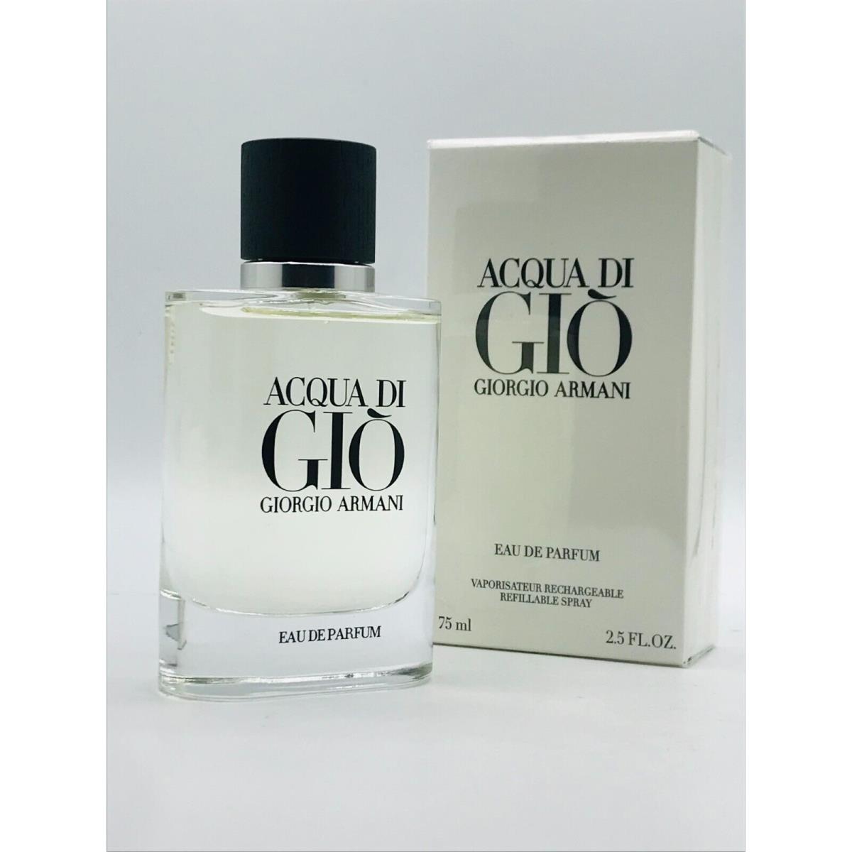 Acqua Di Gio By Giorgio Armani Parfum Spray 2.5 oz 75 ml Box