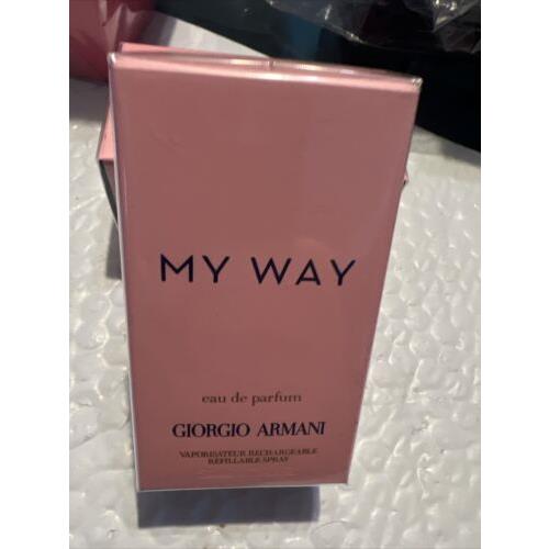 Giorgio Armani MY Way Eau DE Parfum Spray For Women 1.7 Oz / 50 ml Box