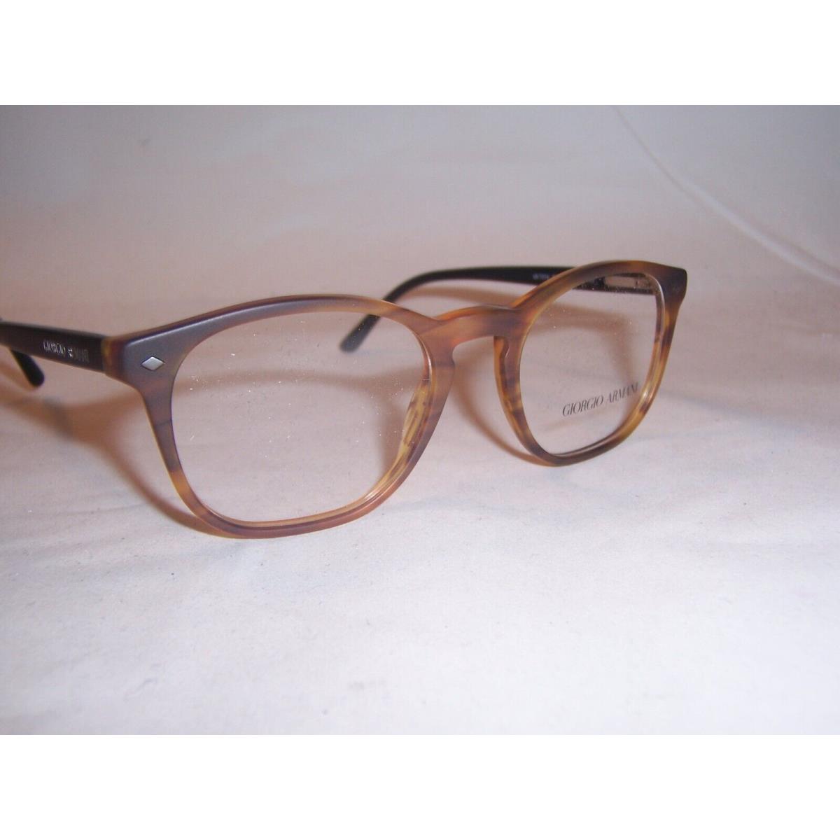 Giorgio Armani Eyeglasses AR 7074 5562 Striped Brown 50mm RX 7074