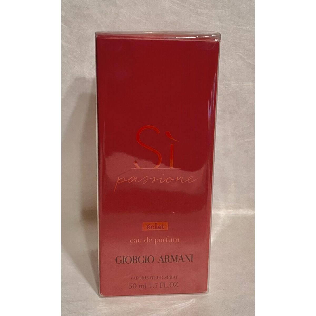 Giorgio Armani SI Passione Eclat Eau De Parfum Spray 1.7 oz /50 ml Box