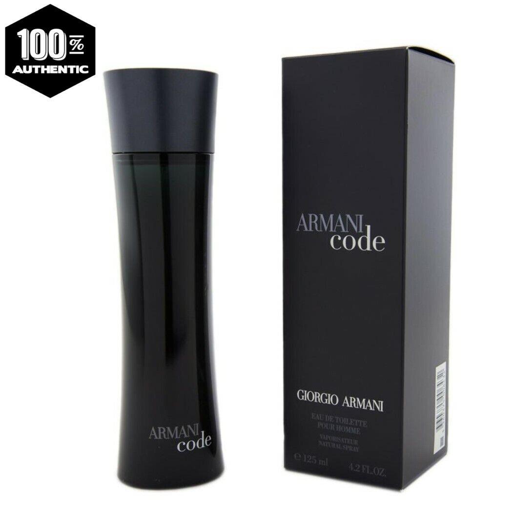 Armani Code Cologne For Men by Giorgio Armani 4.2 oz Edt Spray - 100 %