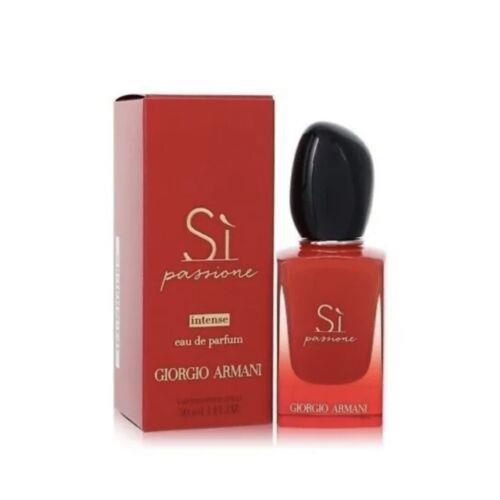 Giorgio Armani Si Passione Intense Eau de Parfum Spray 1oz / 30ml No Cello