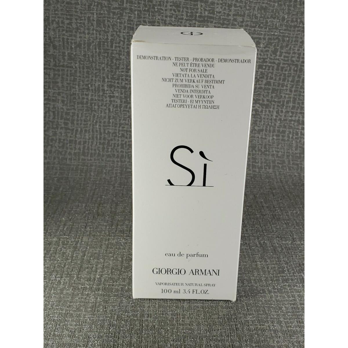 Si by Giorgio Armani 3.4 oz 100 ml Parfum Spray For Women