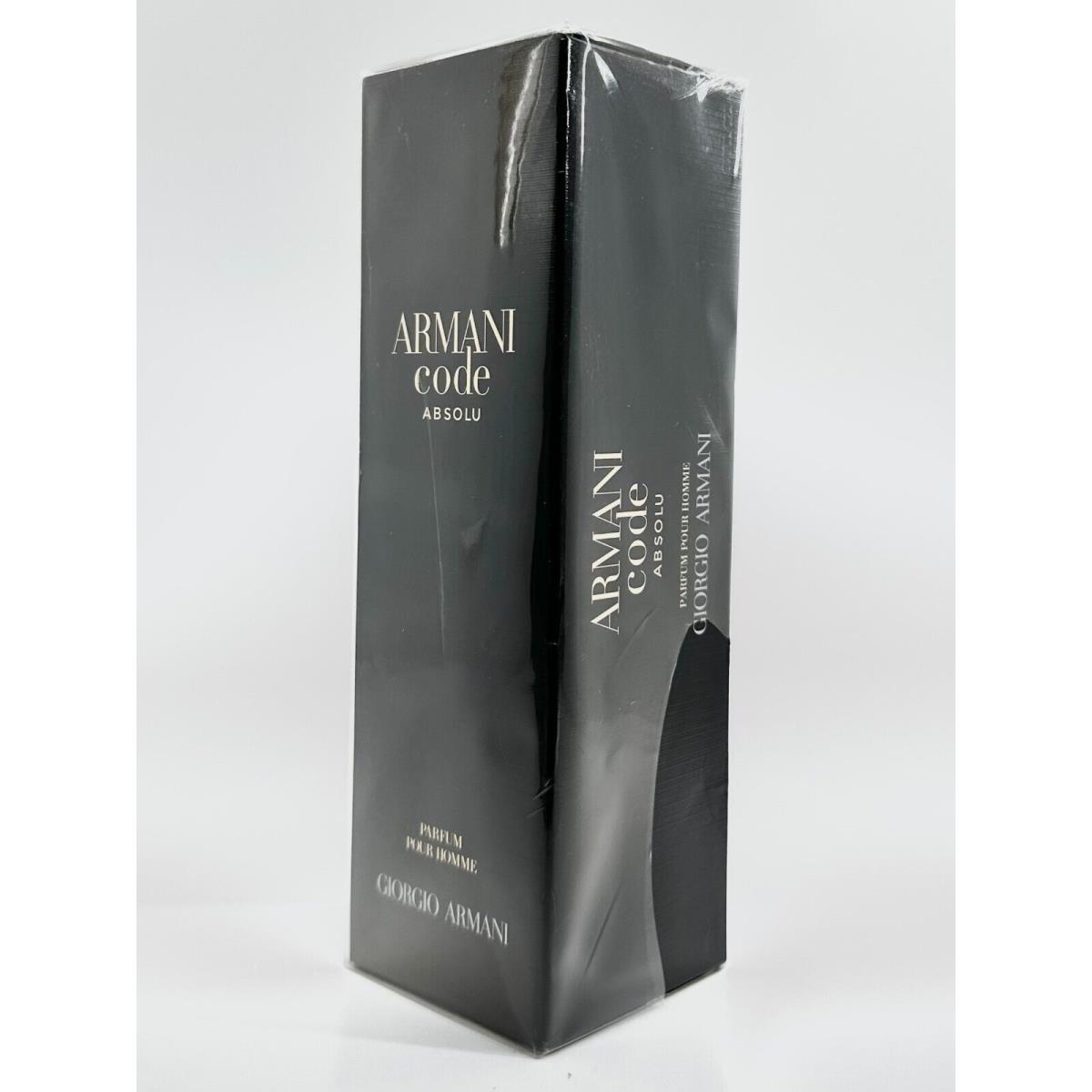 Armani Code Absolu By Giorgio Armani Eau De Parfum Spray 3.7 Oz