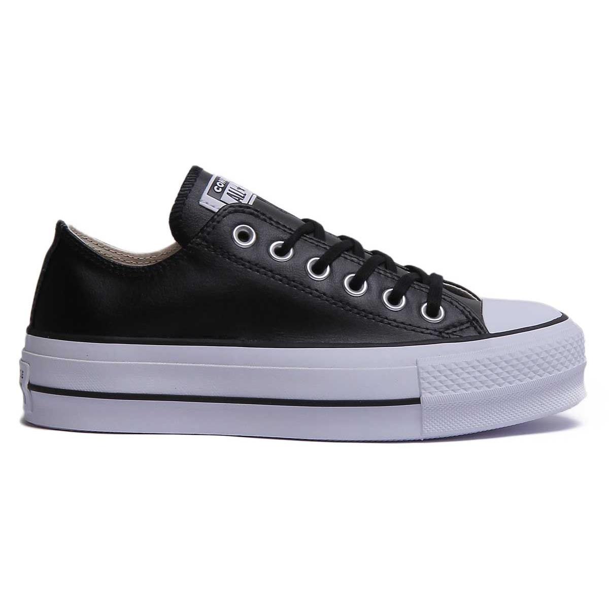 Converse 561681C A-ct As Lift Ox Lace Up Platf In Black White Size US 5 - 11 - Black White