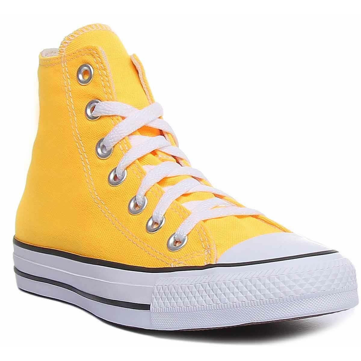 Converse 167236C Ctas Hi Lace Up Casual Summer In Orange Size US 5 - 11 Orange