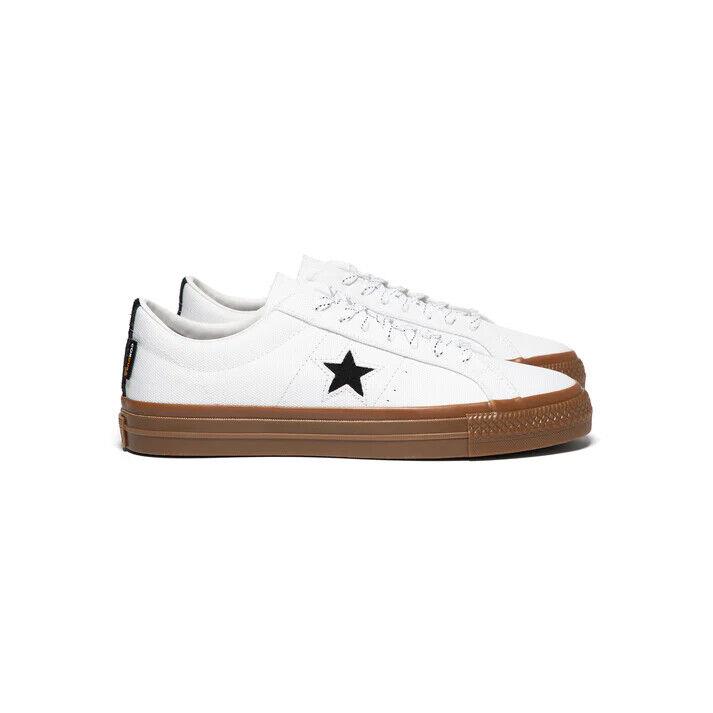 Converse One Star Pro OX White/black/dark Gum - A03216C - WHITE/BLACK/DARK GUM