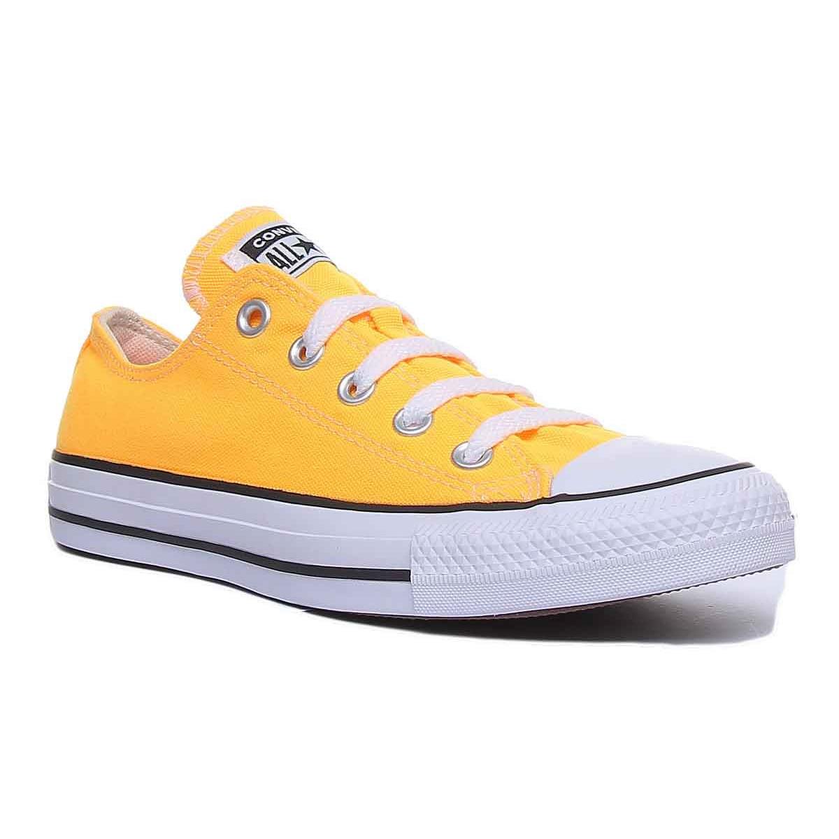 Converse 167235C Ct As Ox Womens Lace Up Low Sneakers In Orange Size US 5 - 11 Orange