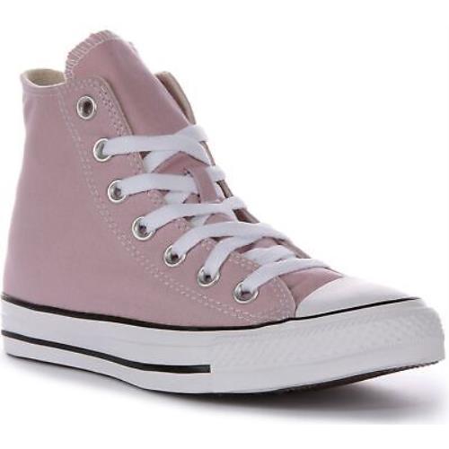 Converse A04542C Chuck Taylor All Star Seasonal Lace Up Violet Womens US 3 - 10 - VIOLET