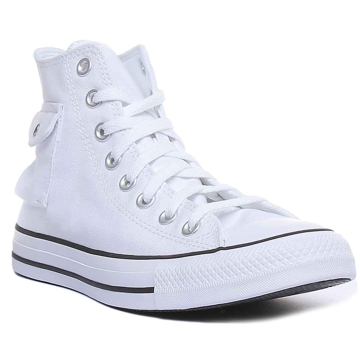 Converse 167045C Ctas Pocket Hi Mens Hi Top Sneakers In White Size US 7 - 12 - WHITE