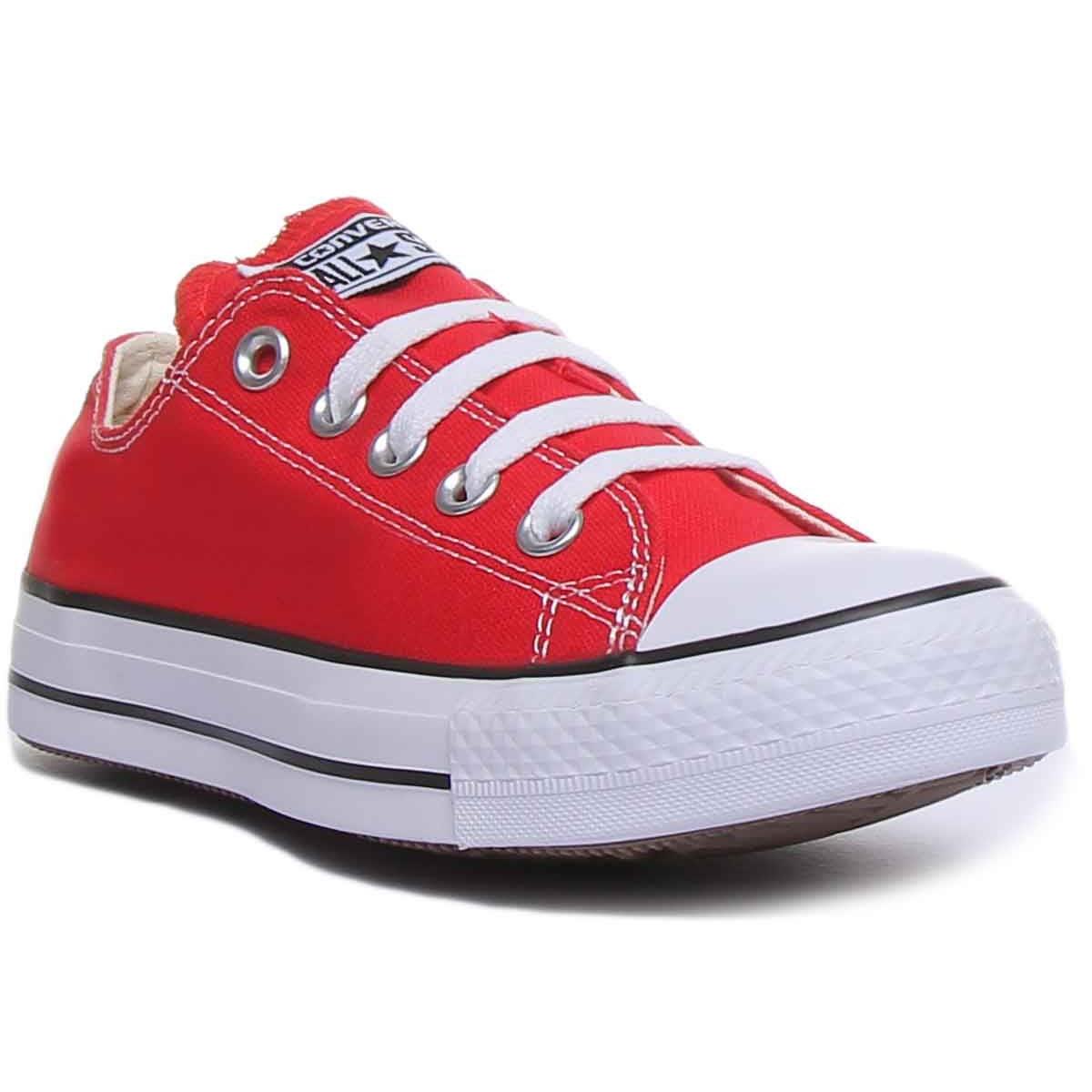 Converse All Star Ox All Star Ox Core 3-7 Black In Black Size US 5 - 11 Red