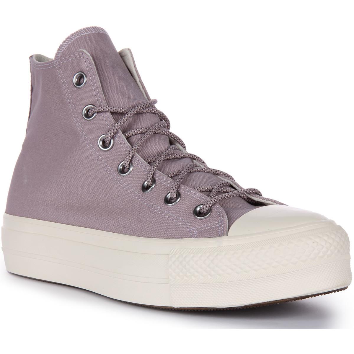 Converse A05014C All Star Lift Platform Canvas Trainer Lilac Womens US 4 - 9 LILAC