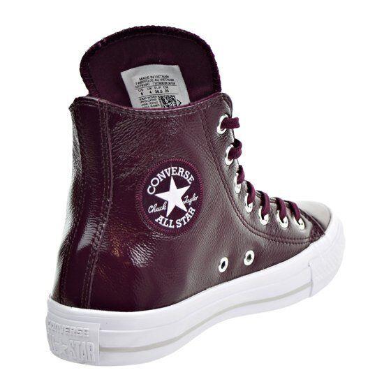 Women`s Converse Chuck Taylor All Star High Crinkled Leather Fashion 557939C