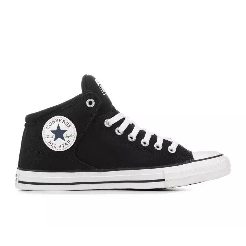 Converse Chuck Taylor High Street Mid Canvas - Mens Black White