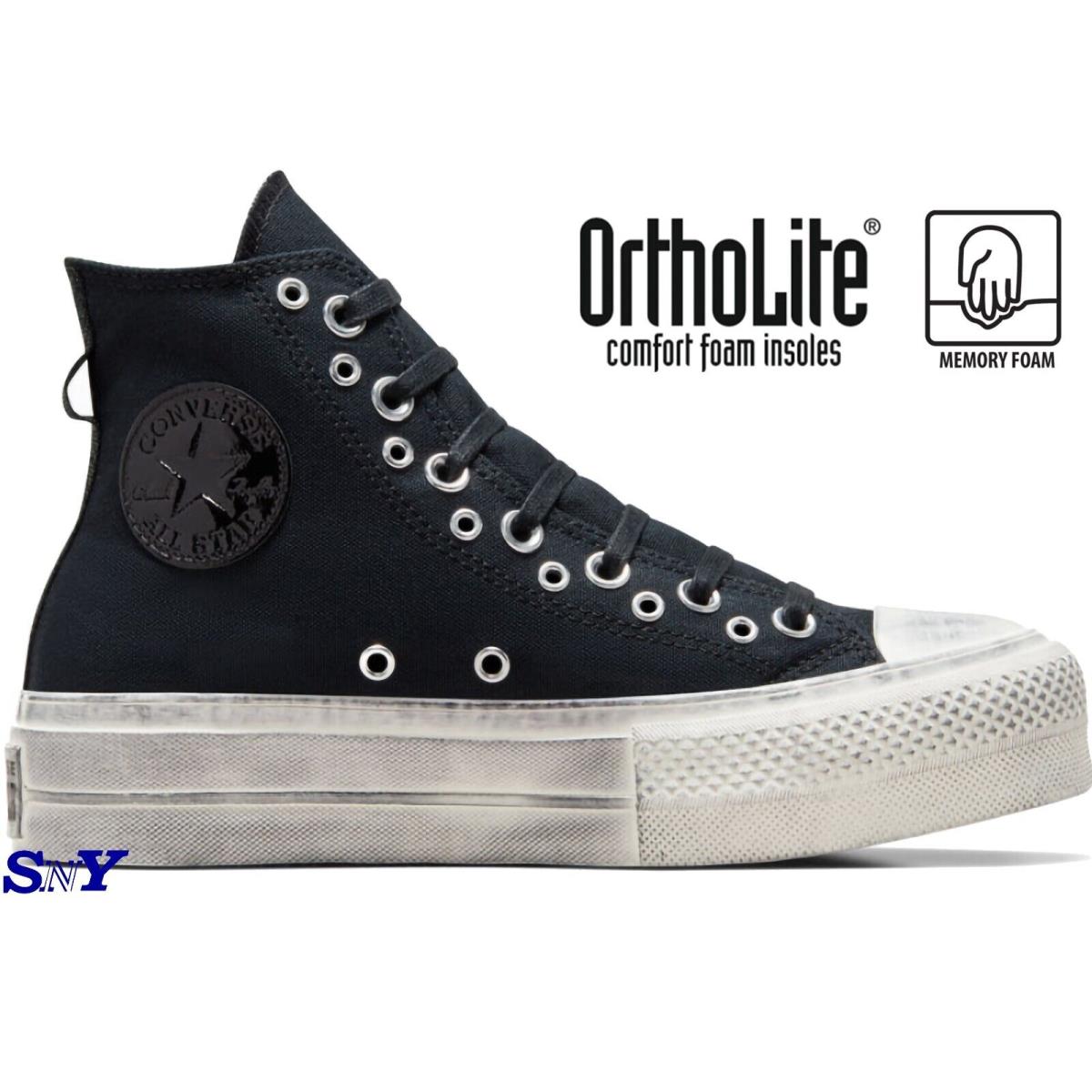 Converse Women`s Chuck Taylor All Star Lift Platform Punk Limited Edition - Black