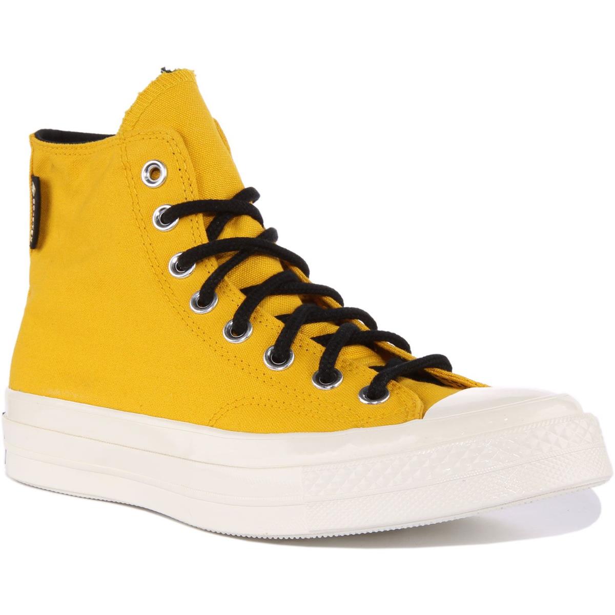 Converse 172026C Chuck 70s Gore Tex Hi Unisex Sneakers In Yellow Size Us 7 - 12 - YELLOW