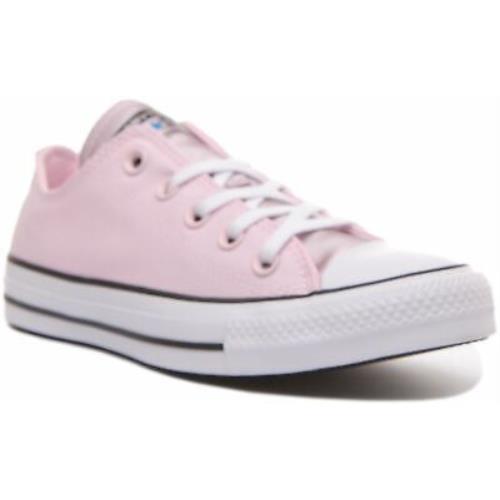 Converse All Star Womens 570287C High Contrast Togue In White Size US 5 - 11 - PINK