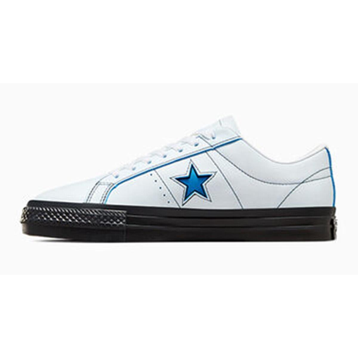Converse Men`s One Star Pro Leather Limited Edition Eddie Cernicky Lightweight - White