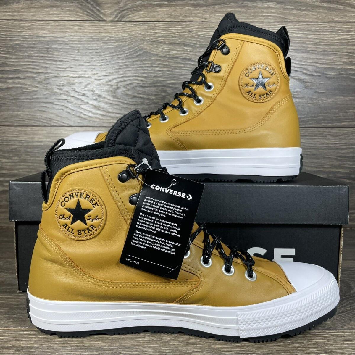 Converse Men`s Chuck Taylor All Star All Terrain Wheat Waterproof Sneakers Boots