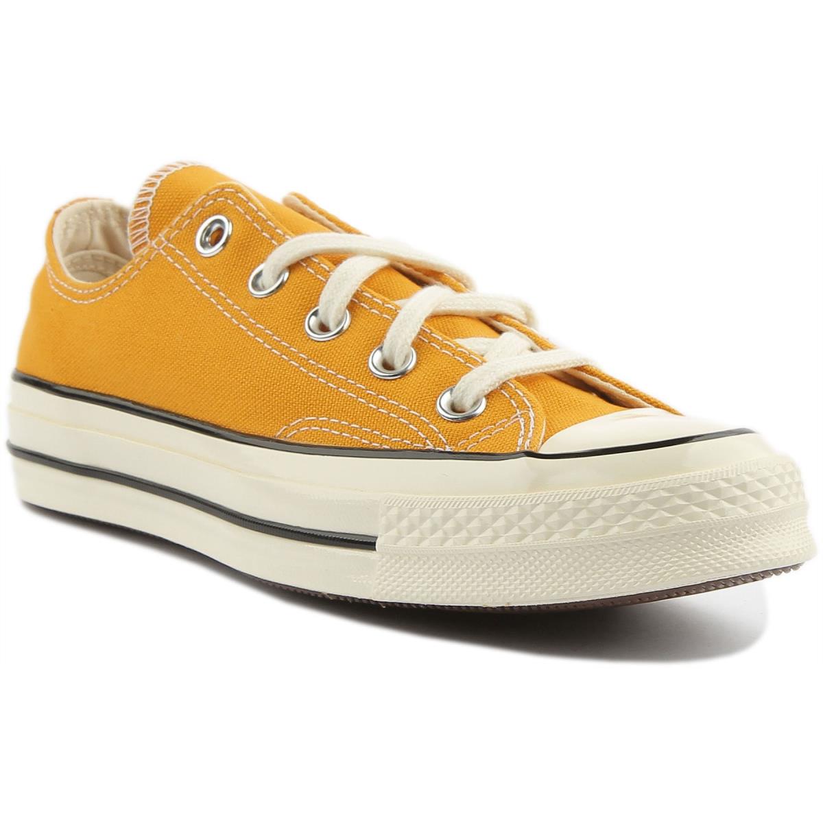 Converse 162063 Chuck 70 Ox Sunflower Unisex Sneakers In Mustard Size US 3 - 12 MUSTARD