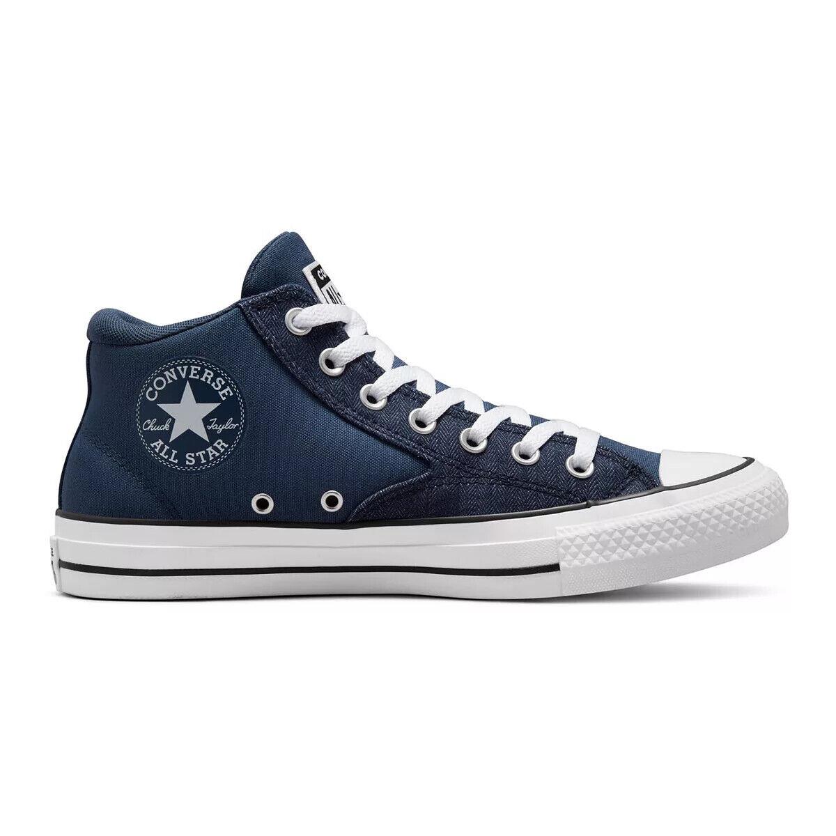 Converse Chuck Taylor Malden Mid Canvas - Mens Navy Blue - Blue