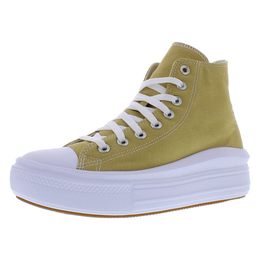 Converse Chuck Taylor All Star Move Platform High Top Unisex Shoes - White/Dunescape White