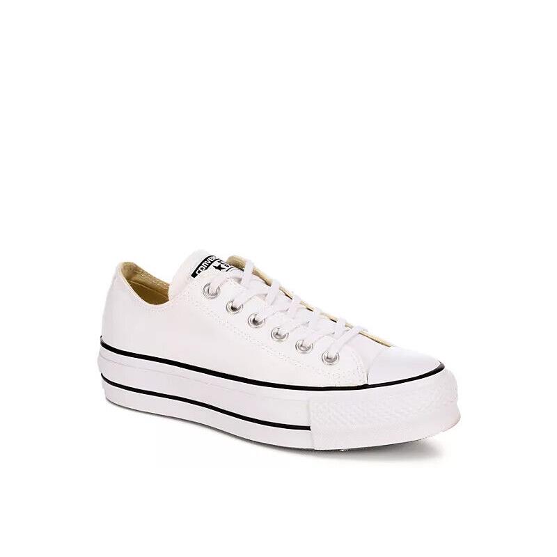 Converse Womens Chuck Taylor All Star Low Top Platform Sneaker White