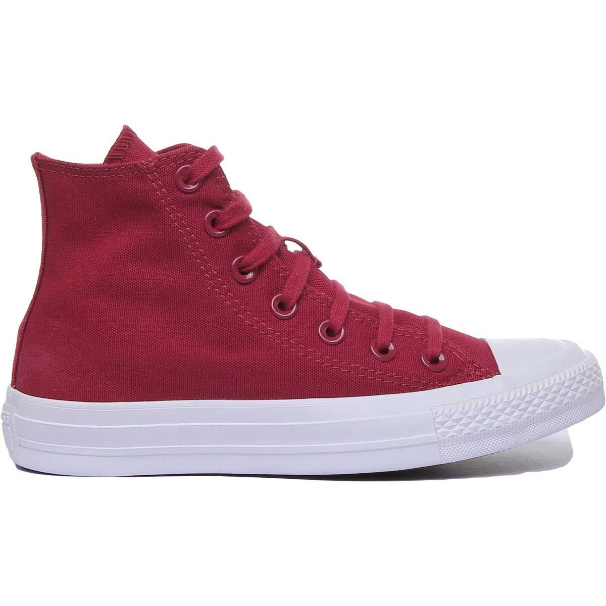 Converse 163302C A-ct As Hi Lace Up Seasonal In Maroon Size US 5 - 11