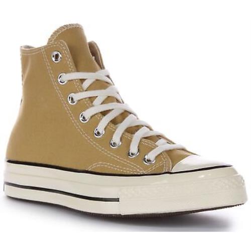 Converse A04590C Chuck 70 Vintage Canvas Lace Up Trainer Sand US 3 - 12