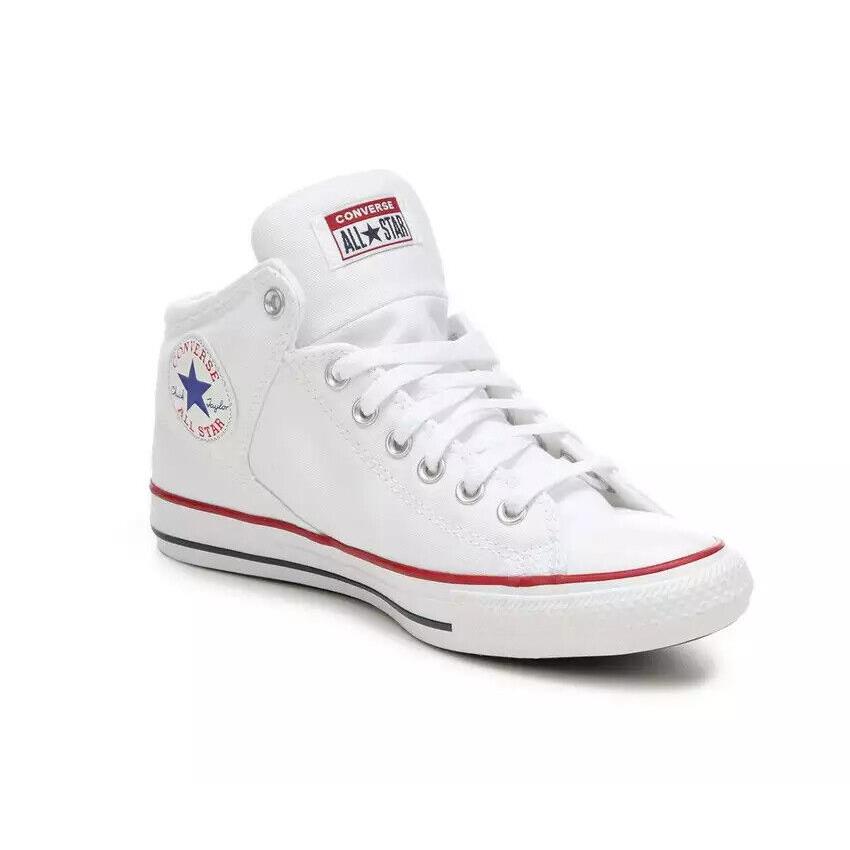 Converse Chuck Taylor High Street Mid Canvas - Mens White - White