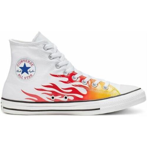 Converse Chuck Taylor All Star High Archive Print Sneakers White / Enamel Red /