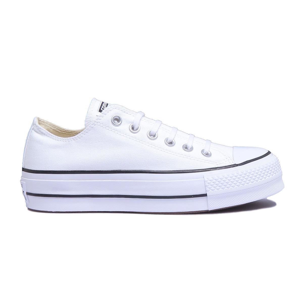 Converse 560251C Con Ct As Lift Ox Platform In White Black Size US 5 - 11 White Black