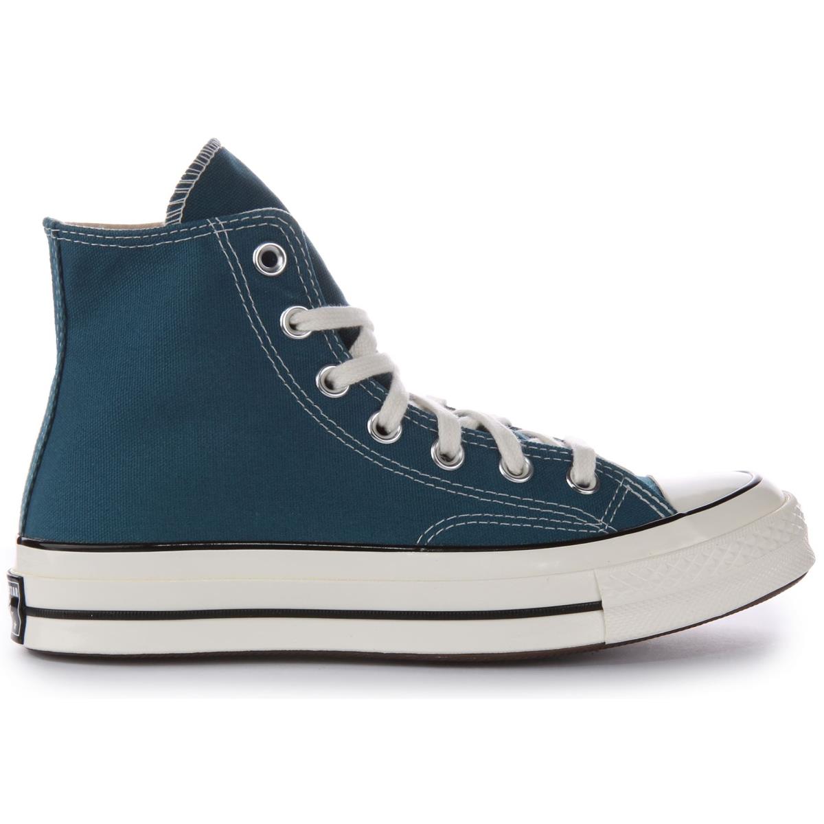 Converse A05589C Chuck 70 Hi Top Lace Up Canvas Trainer Teal US 3 - 13 - TEAL