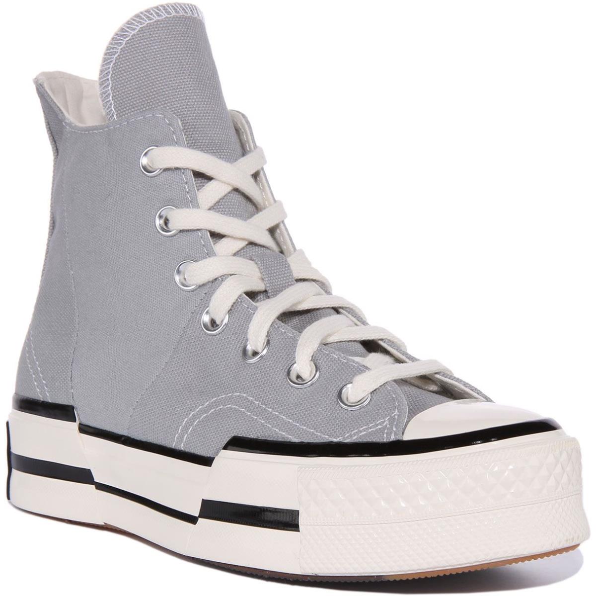 Converse A00741C Chuck 70 Plus Unisex High Top Sneakers In Grey US 7 - 13