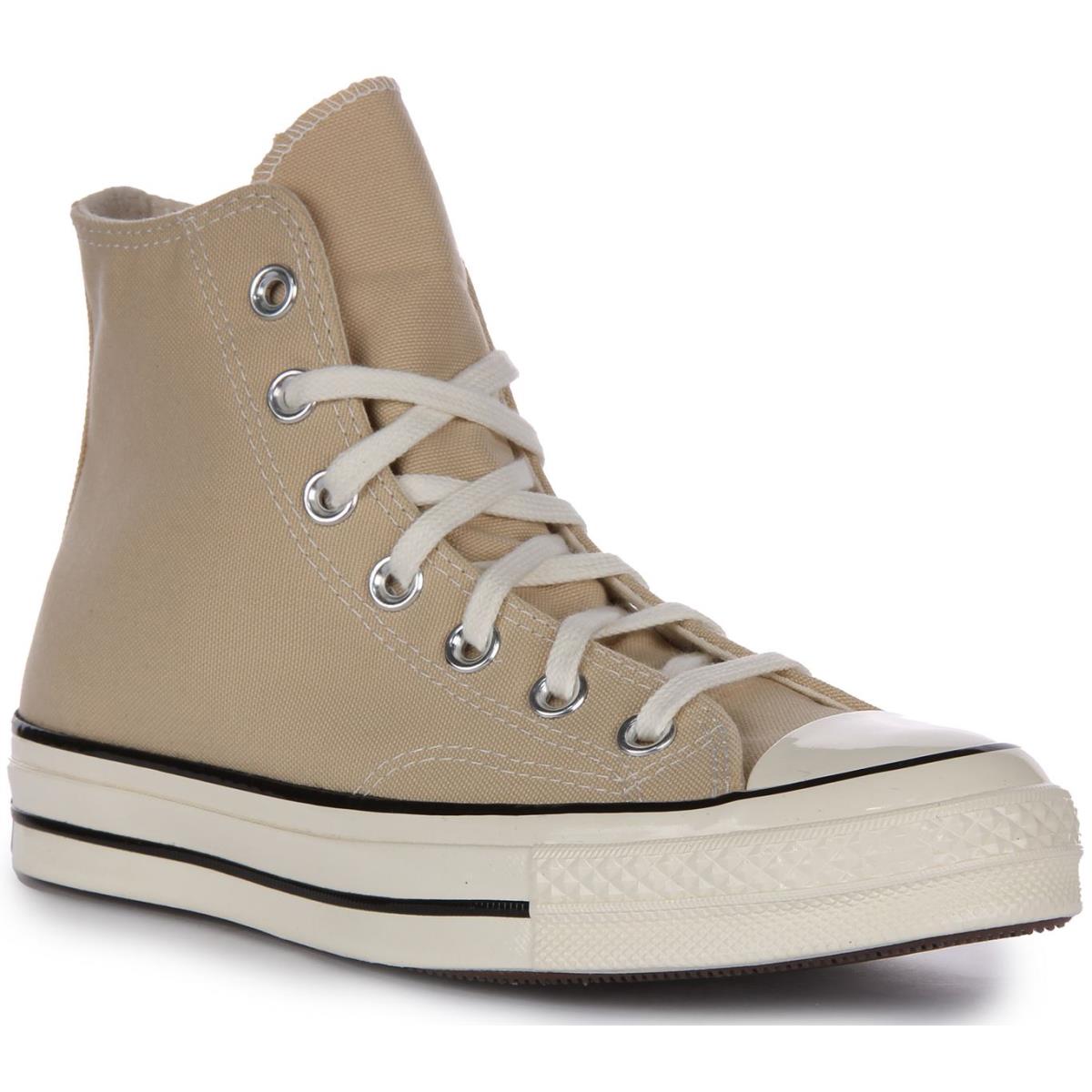 Converse A03446C Chuck 70 Vintage Hi Top Lace Up Sneaker Sand Size US 5 - 10