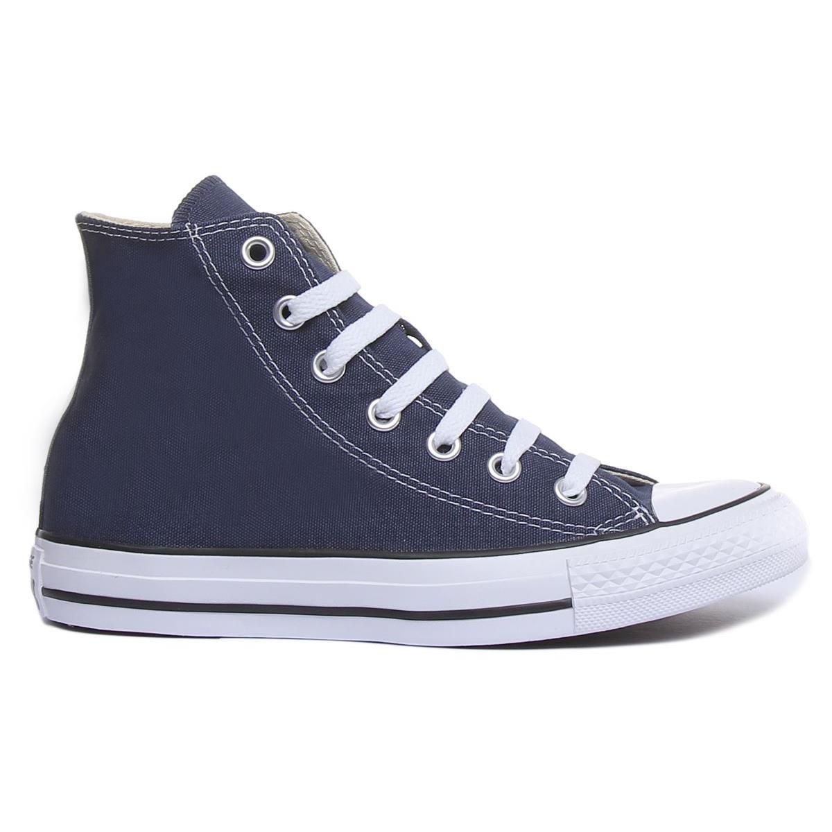 Converse All Star Hi All Star Hi Core Canvas 3-7 In Navy White Size US 5 - 10