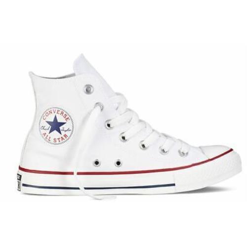 Converse All Star Hi All Star Hi Core Canvas 3-7 In White Size US 5 - 10